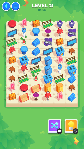 Tile Onet ۳D - عکس برنامه موبایلی اندروید