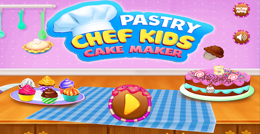 Pastry Chef Kids Cake Maker - Image screenshot of android app