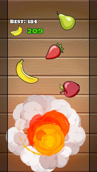 Fruits Hit - Gameplay image of android game