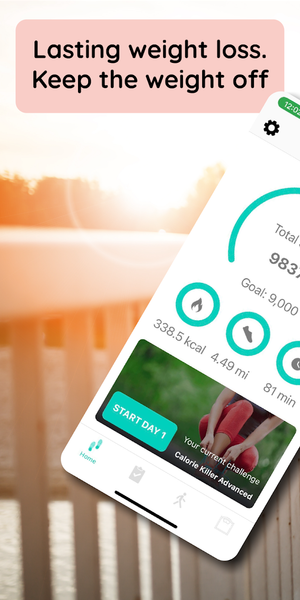 Walkster: Walking Weight Loss - عکس برنامه موبایلی اندروید
