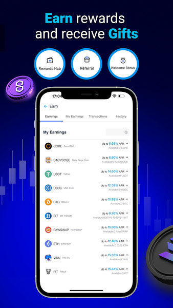 Biconomy-Buy Bitcoin & Crypto - عکس برنامه موبایلی اندروید