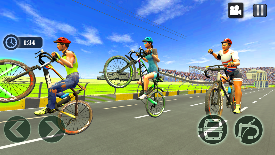 Cycle Race Game Cycle Stunt - عکس بازی موبایلی اندروید