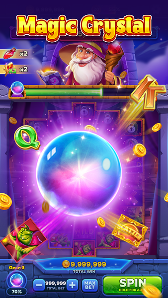 ArchMage Slot - Gameplay image of android game
