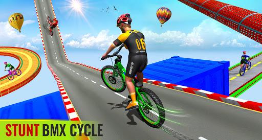 BMX Freestyle Stunt Cycle Race - Gameplay image of android game