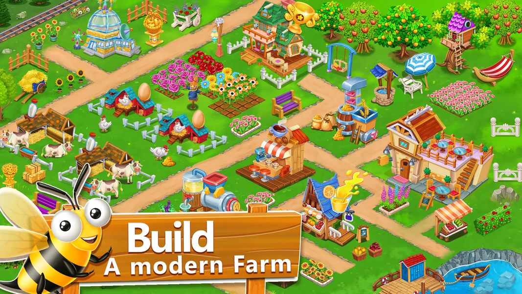 Farm Garden City Offline Farm - Image screenshot of android app