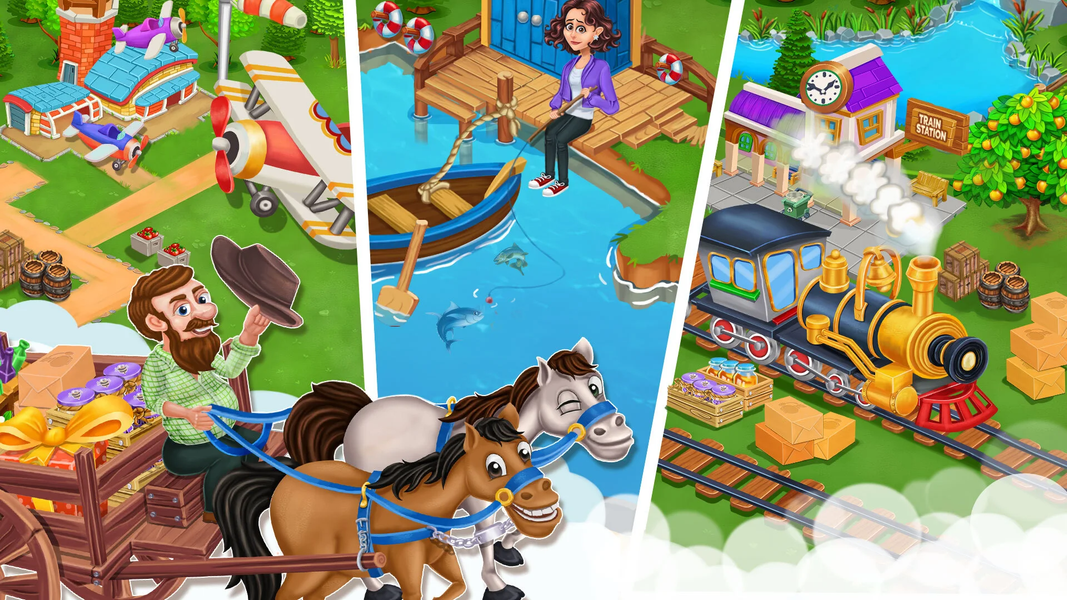 Farm Garden City Offline Farm - Image screenshot of android app