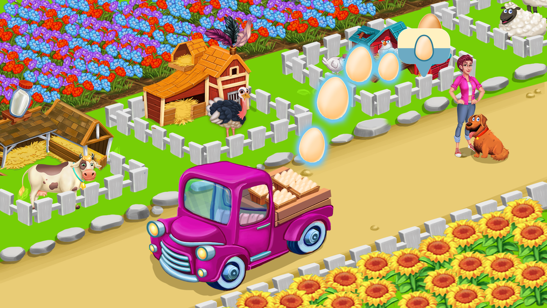 Farm Garden City Offline Farm - عکس برنامه موبایلی اندروید