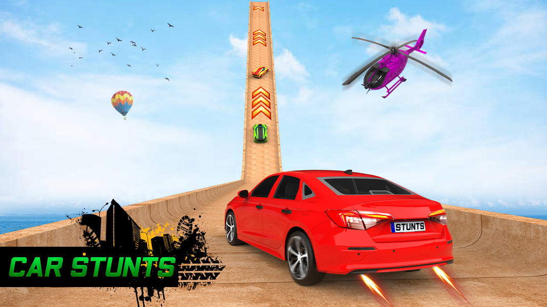 Car Stunts Racing 3D Car Games - عکس بازی موبایلی اندروید