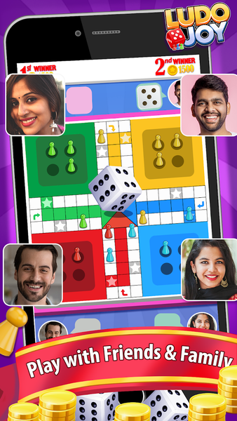 Ludo Joy Fun With Friends - عکس بازی موبایلی اندروید