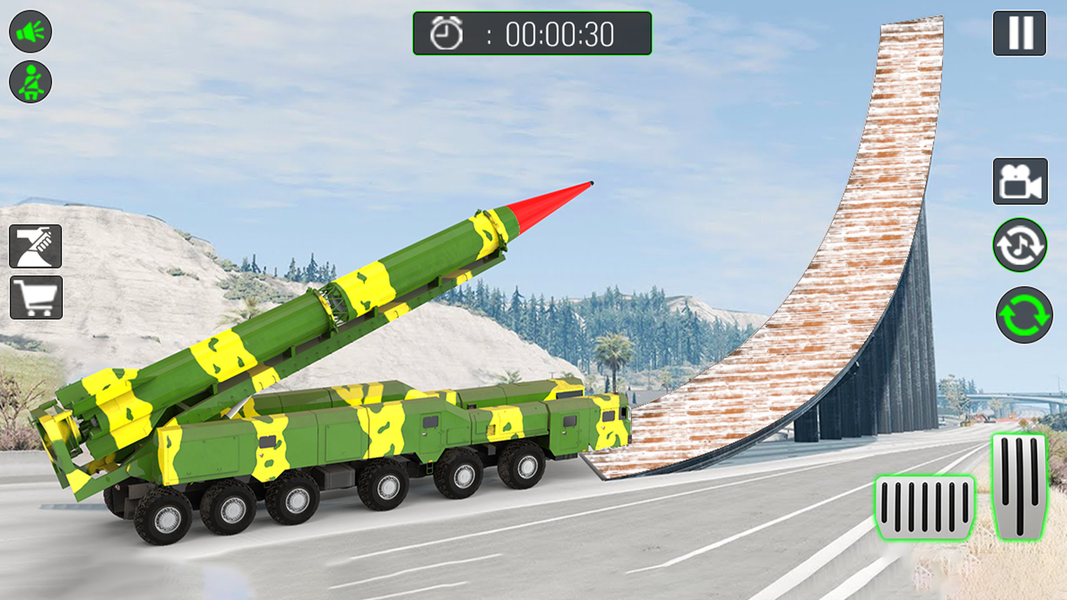 Monster Truck Stunt Car Games - عکس بازی موبایلی اندروید