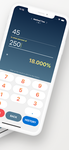 Percent & Cumulative Calc Tool - عکس برنامه موبایلی اندروید