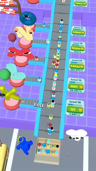 Alphabet Egg Farm: Idle Tycoon - Gameplay image of android game