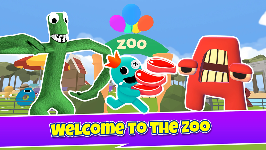 Idle Funny Zoo: ABC Friends - عکس بازی موبایلی اندروید