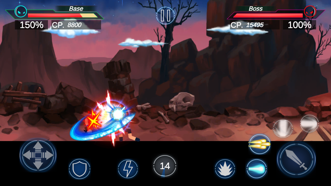 Stickman World:Shadow Of Death - عکس بازی موبایلی اندروید