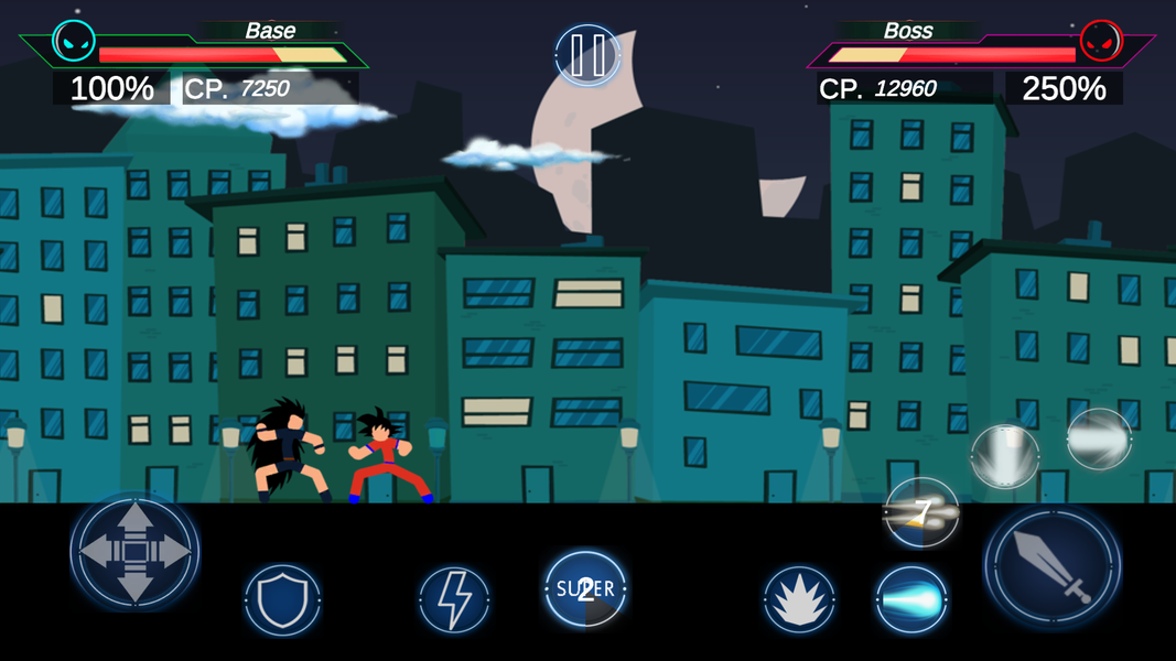 Stickman World:Shadow Of Death - عکس بازی موبایلی اندروید