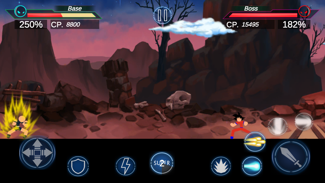 Stickman World:Shadow Of Death - عکس بازی موبایلی اندروید