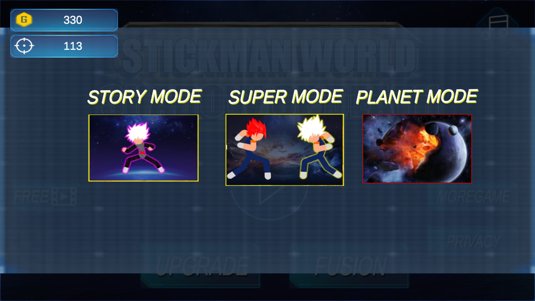 Stickman World:Shadow Of Death - عکس بازی موبایلی اندروید
