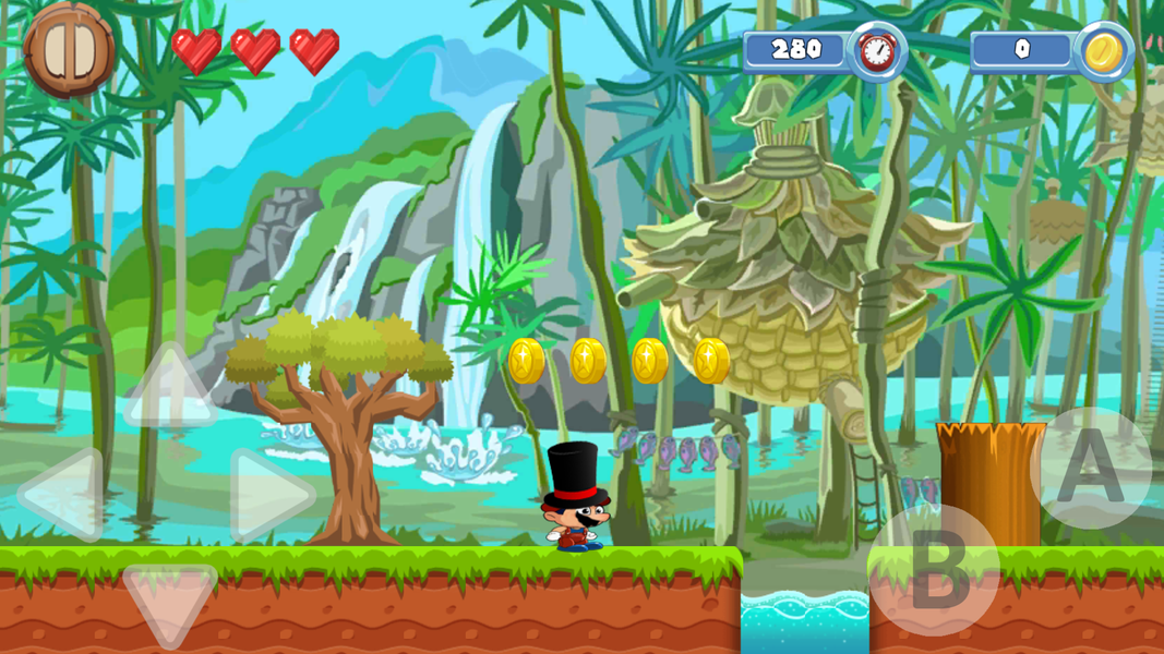 Super Kino World - Gameplay image of android game