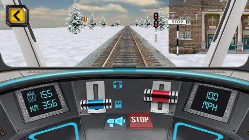 Driving Train Simulator - Gameplay image of android game