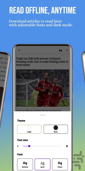 RSS News Reader - AI Summarizer - Image screenshot of android app