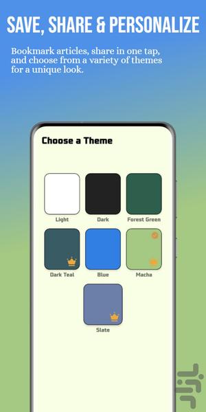 RSS News Reader - AI Summarizer - Image screenshot of android app