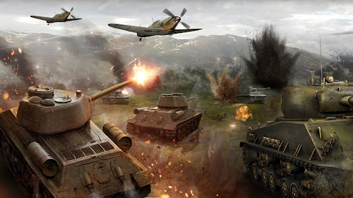 War Machine: GunshipBattle WW2 - Gameplay image of android game