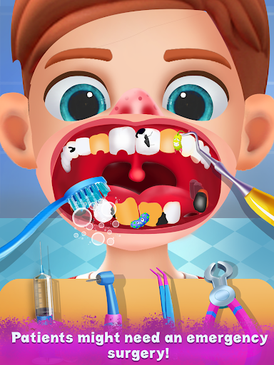 Dentist Doctor Hospital Games - Gameplay image of android game