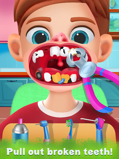 Dentist Doctor Hospital Games - عکس بازی موبایلی اندروید