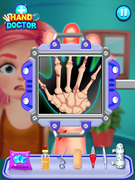Hand Doctor Emergency Hospital - Gameplay image of android game