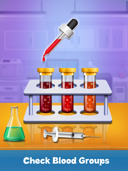 Injection Doctor Games - Gameplay image of android game