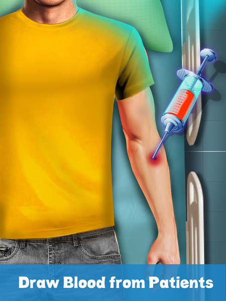 Injection Doctor Games - Gameplay image of android game