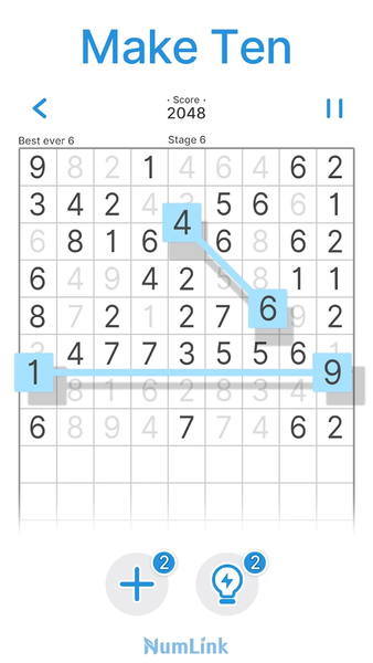 NumLink - Number Match Puzzle - عکس بازی موبایلی اندروید