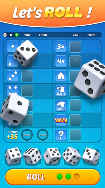 Yatzy - Classic Dice Game - عکس بازی موبایلی اندروید