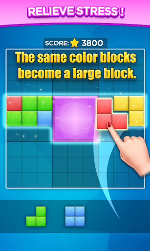 Color Block Puzzle - Gameplay image of android game