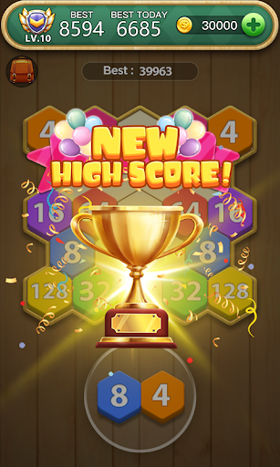 Hexa Block Puzzle - Merge! - عکس بازی موبایلی اندروید