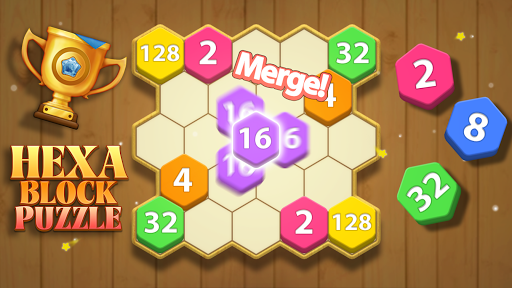 Hexa Block Puzzle - Merge! - عکس بازی موبایلی اندروید