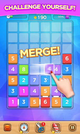 Merge Puzzle - Gameplay image of android game