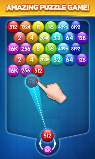 Number Bubble Shooter - Gameplay image of android game