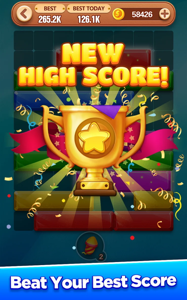 Block Crush - Puzzle Game - Gameplay image of android game