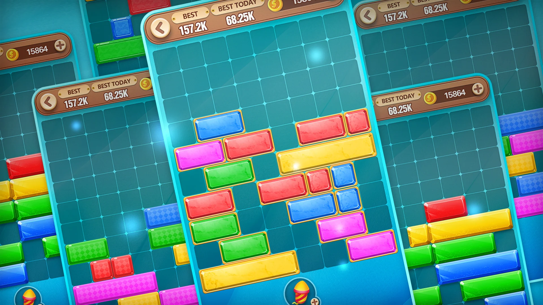 Block Crush - Puzzle Game - Gameplay image of android game