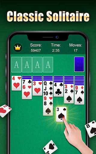 Solitaire - Gameplay image of android game