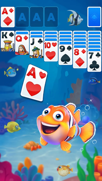 Solitaire - Gameplay image of android game