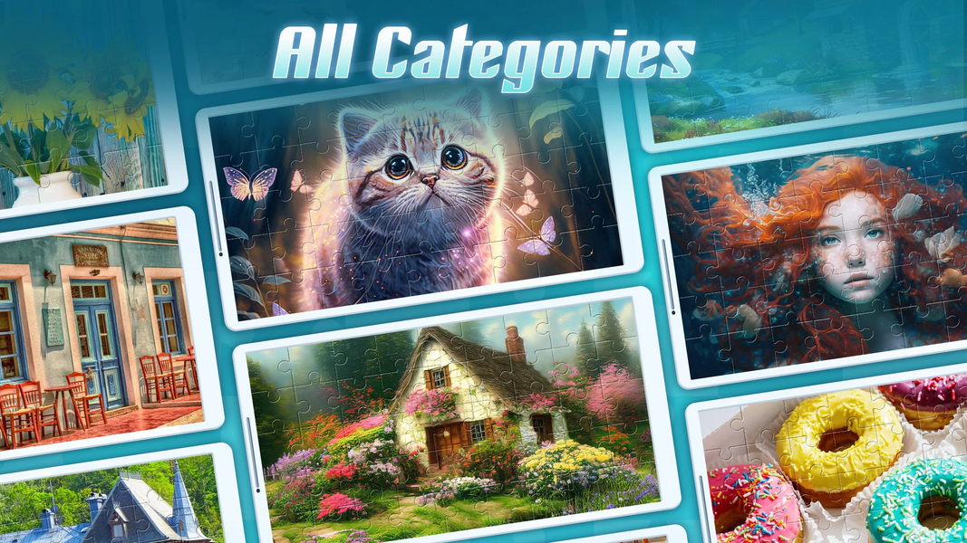 Jigsaw Puzzles - عکس بازی موبایلی اندروید