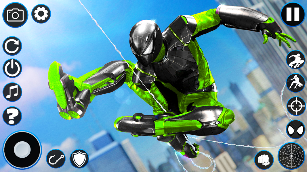 Spider RopeHero City Battle ۳D - عکس بازی موبایلی اندروید