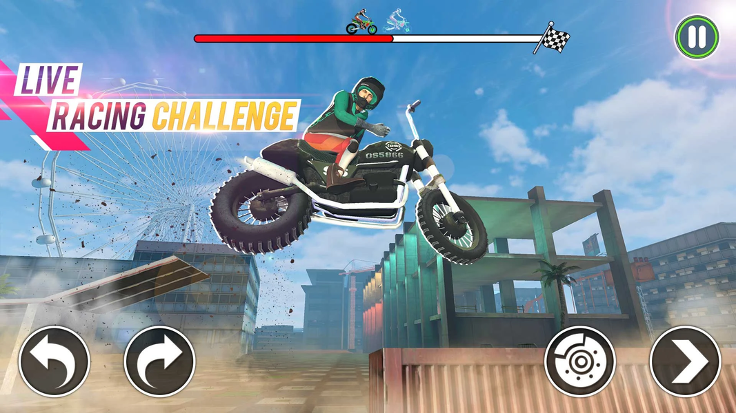 Bike Stunt ۳D - Bike Games - عکس بازی موبایلی اندروید