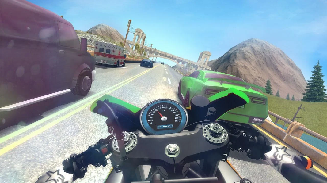 Bike Rider 2019 - Gameplay image of android game