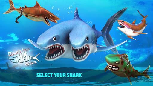 Double Head Shark Attack PVP - Gameplay image of android game