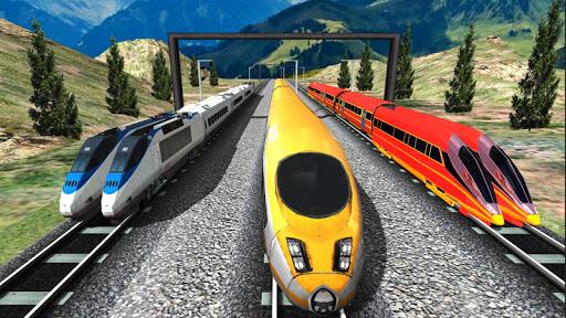 Euro Train Driving PVP 2019 - Gameplay image of android game