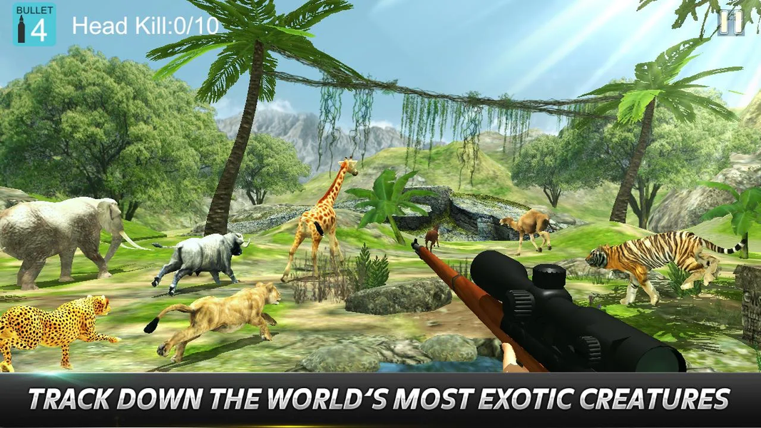 The Hunter ۳D : Hunting Game - عکس بازی موبایلی اندروید