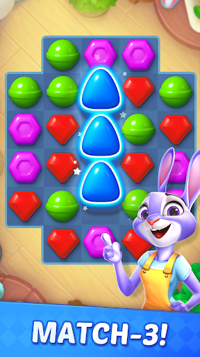 Candy Puzzlejoy: Match ۳ Games - عکس بازی موبایلی اندروید